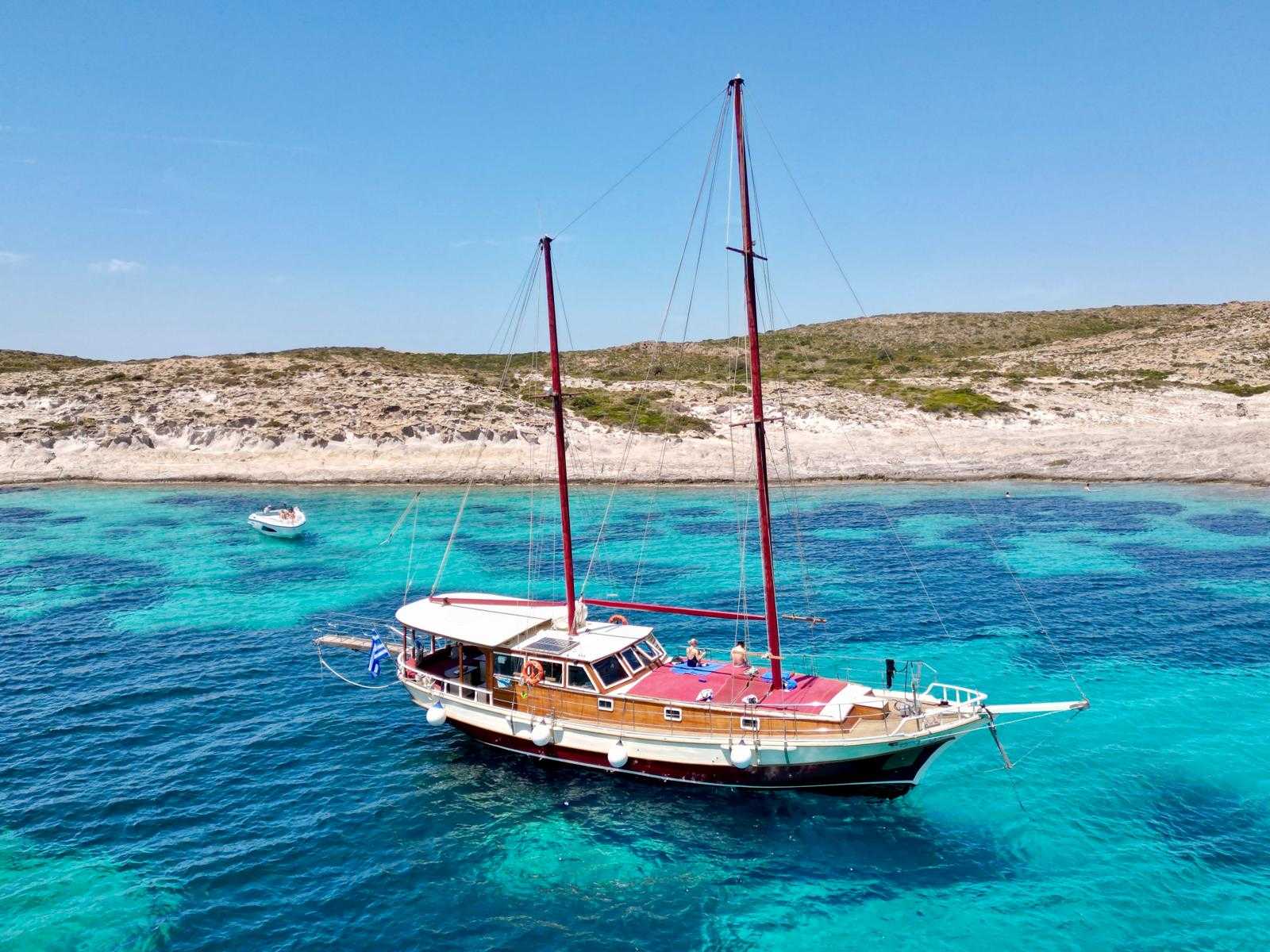 Private cruises with Galatea boat at Paros